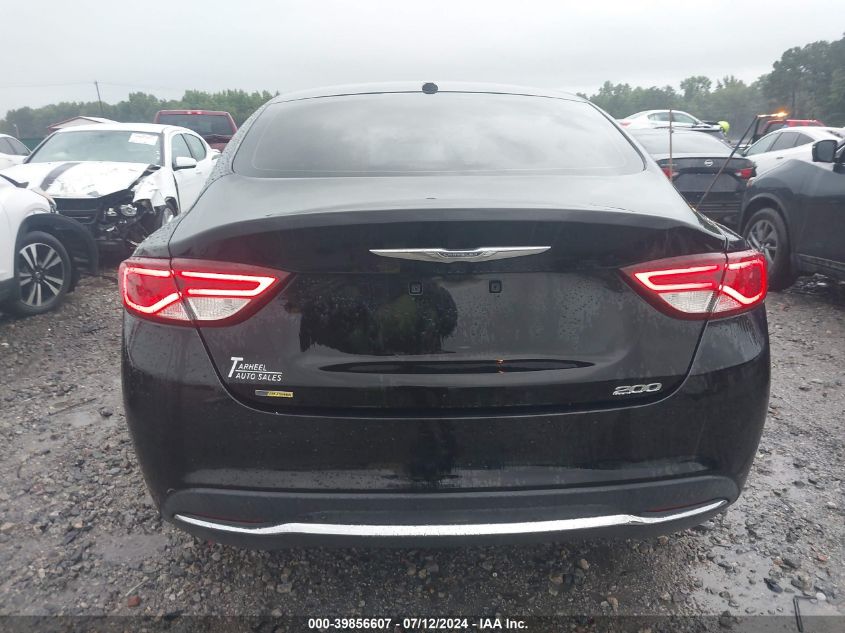 2015 Chrysler 200 Limited VIN: 1C3CCCAB1FN724611 Lot: 39856607