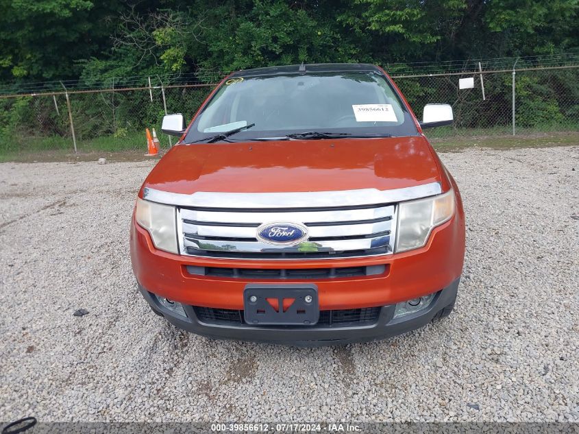 2007 Ford Edge Sel Plus Fwd Sel Plus VIN: 2FMDK39C67BA62100 Lot: 39856612