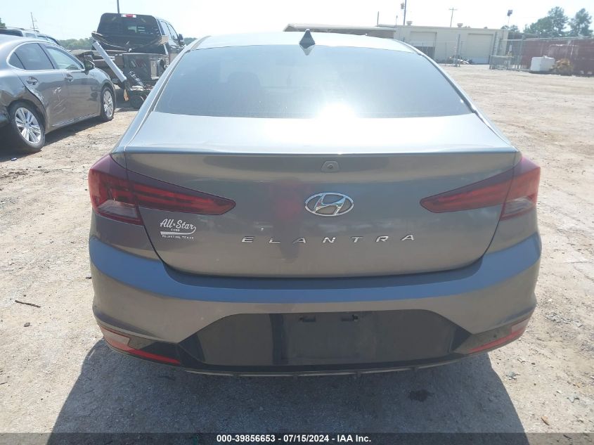 2019 HYUNDAI ELANTRA SEL/VALUE/LIMITED - 5NPD84LF6KH422586