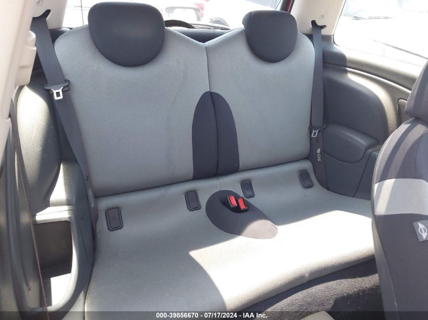 2005 Mini Cooper S VIN: WMWRE33505TL10332 Lot: 39856670