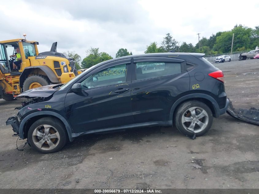 2018 Honda Hr-V Lx VIN: 3CZRU6H35JM730024 Lot: 39856679