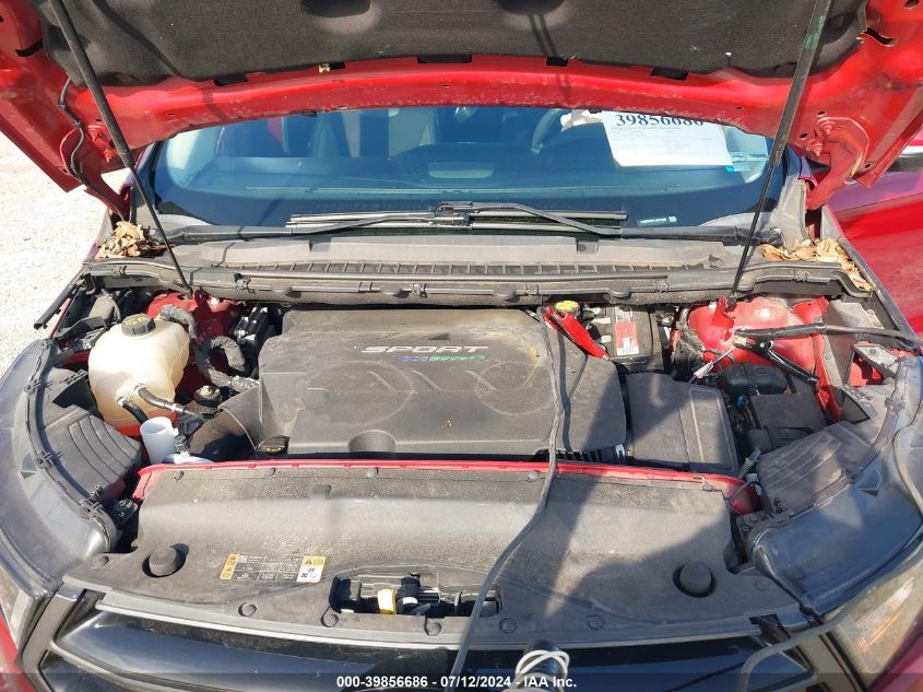 2018 Ford Edge Sport VIN: 2FMPK4AP1JBB77695 Lot: 39856686