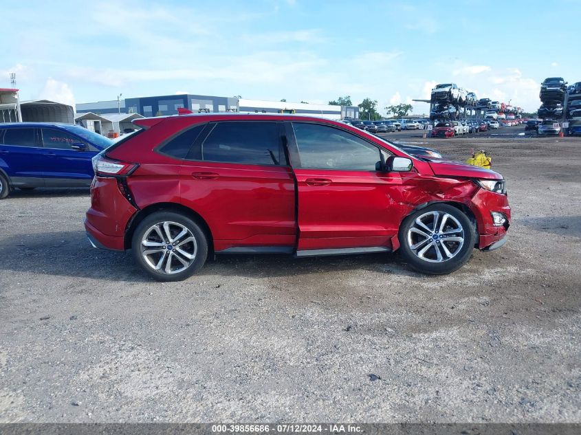 2018 Ford Edge Sport VIN: 2FMPK4AP1JBB77695 Lot: 39856686