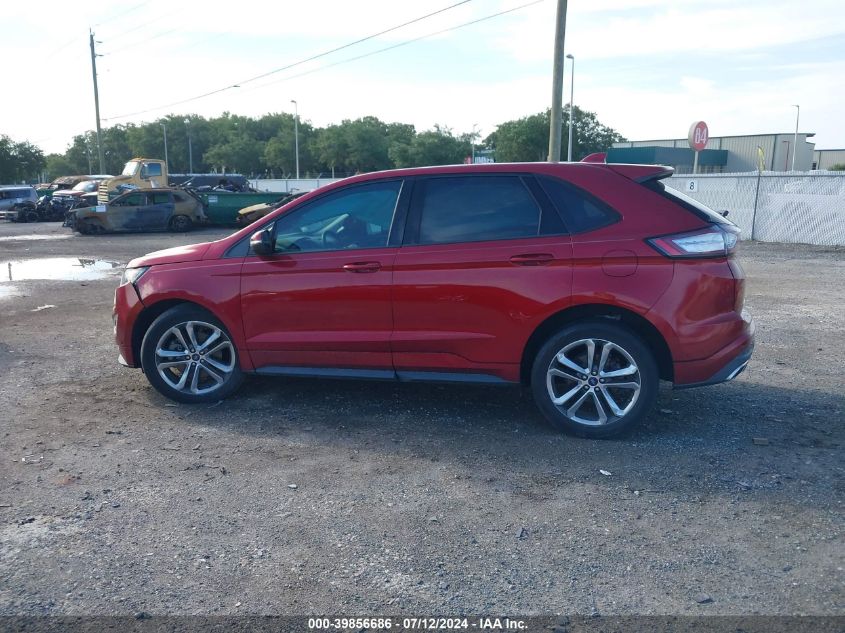 2018 Ford Edge Sport VIN: 2FMPK4AP1JBB77695 Lot: 39856686