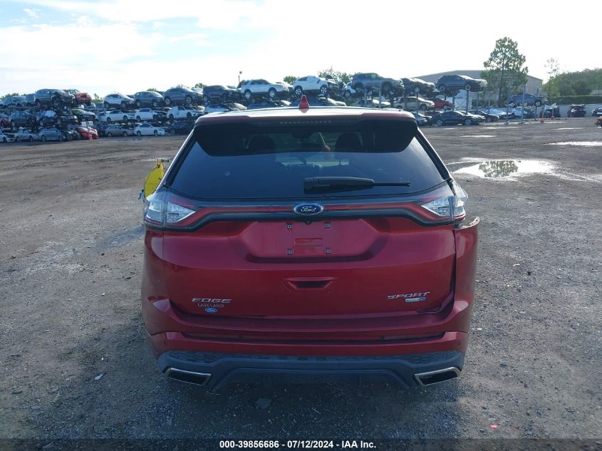 2018 Ford Edge Sport VIN: 2FMPK4AP1JBB77695 Lot: 39856686