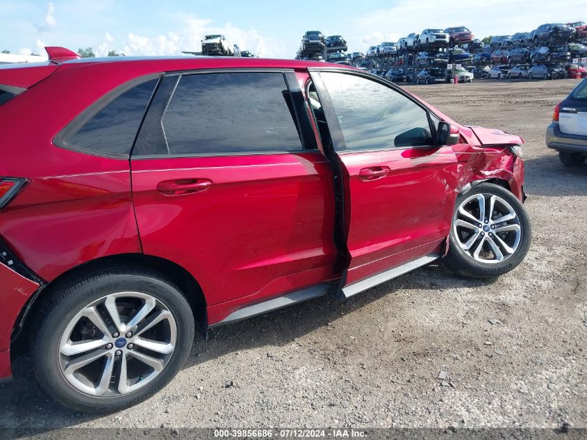 2018 Ford Edge Sport VIN: 2FMPK4AP1JBB77695 Lot: 39856686