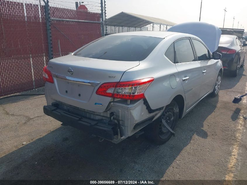 2014 Nissan Sentra Sv VIN: 1N4AB7AP4EN855108 Lot: 39856689