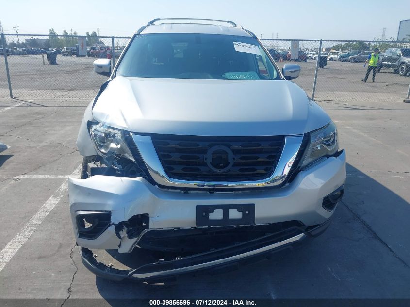 2017 Nissan Pathfinder Sv VIN: 5N1DR2MN2HC651659 Lot: 39856696