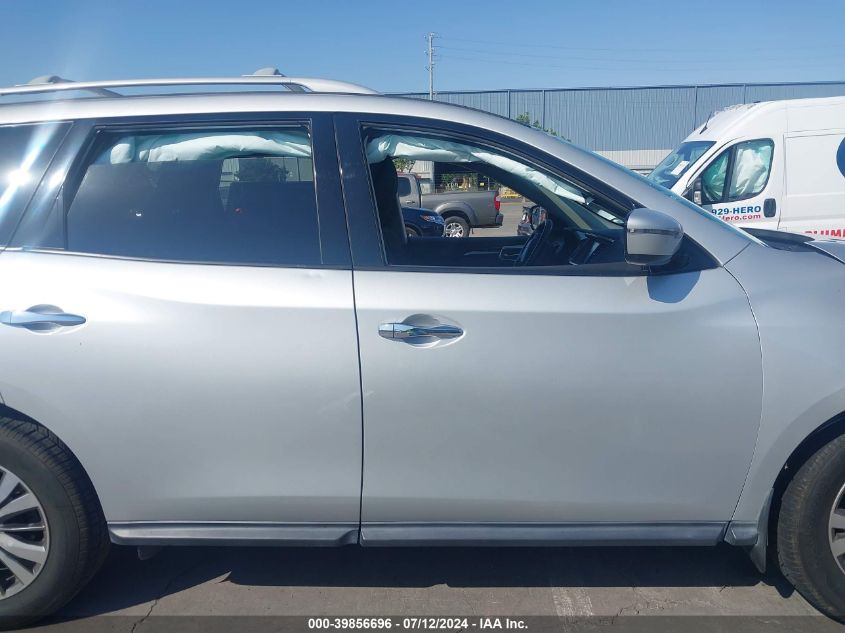 2017 Nissan Pathfinder Sv VIN: 5N1DR2MN2HC651659 Lot: 39856696