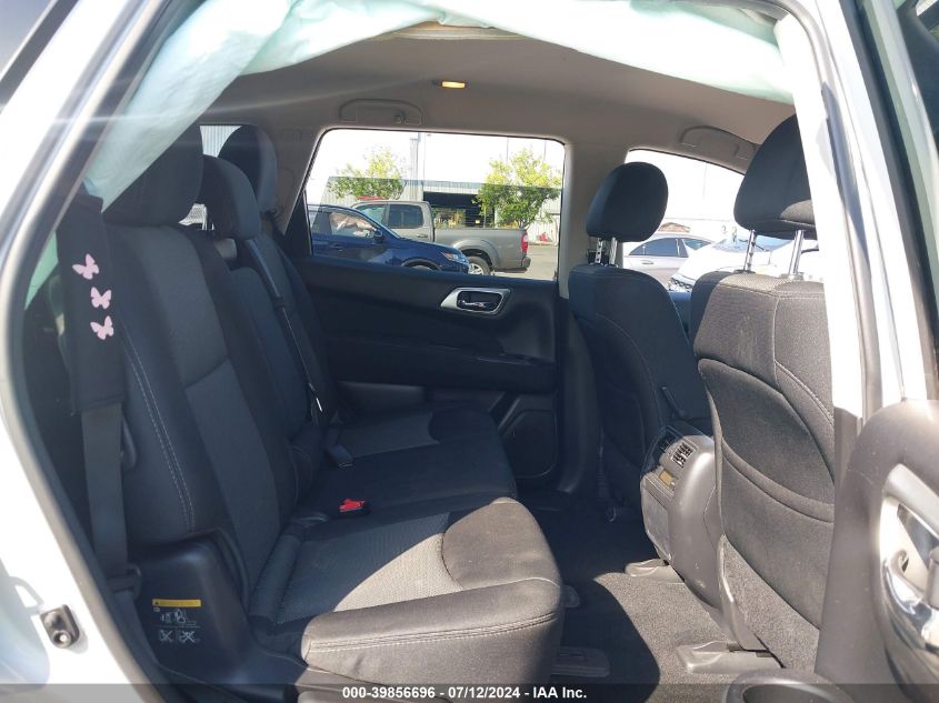 2017 Nissan Pathfinder Sv VIN: 5N1DR2MN2HC651659 Lot: 39856696