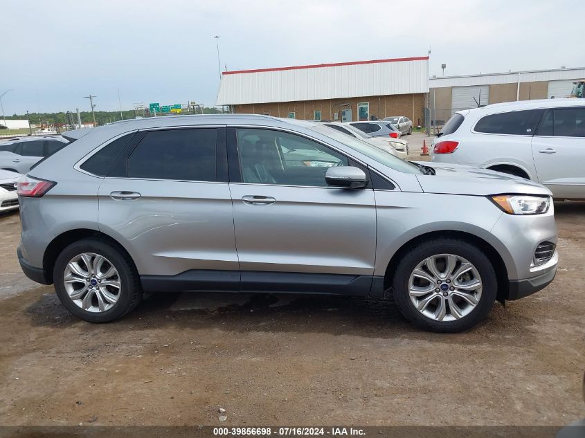 2020 Ford Edge Titanium VIN: 2FMPK4K92LBA72361 Lot: 39856698