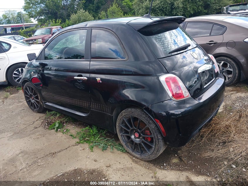 2013 Fiat 500 Abarth VIN: 3C3CFFFH1DT678443 Lot: 39856712