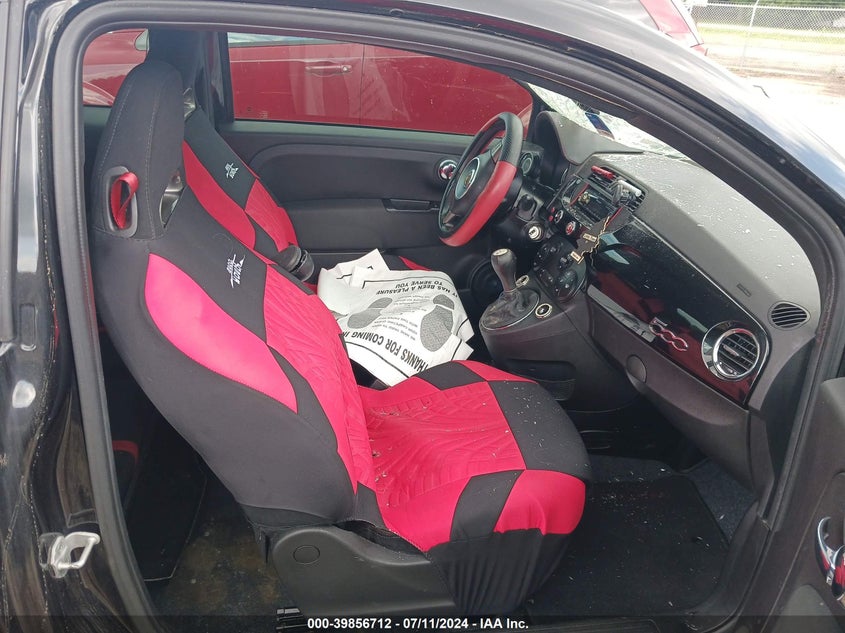 2013 Fiat 500 Abarth VIN: 3C3CFFFH1DT678443 Lot: 39856712