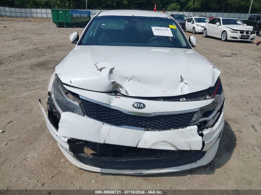 2016 Kia Optima Lx VIN: 5XXGT4L3XGG054742 Lot: 39856721