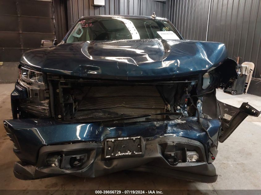 2021 Chevrolet Silverado 1500 4Wd Short Bed Rst VIN: 3GCUYEED8MG169493 Lot: 39856729