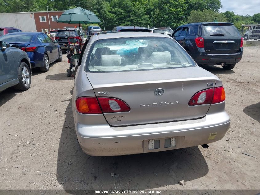 1999 Toyota Corolla Le VIN: 2T1BR18E8XC238988 Lot: 39856742