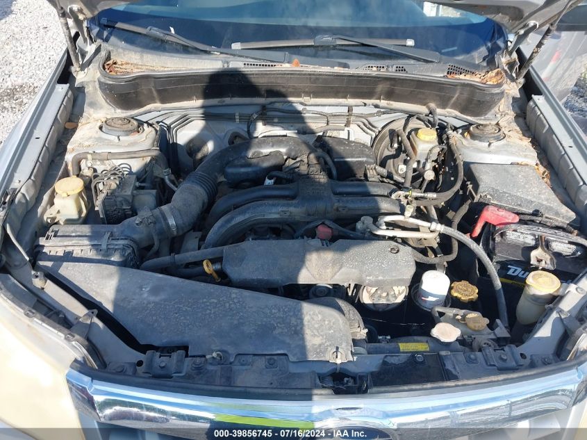 2011 Subaru Forester 2.5X VIN: JF2SHBBC8BH758789 Lot: 39856745