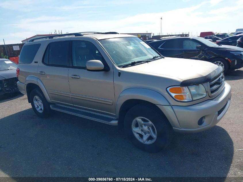 5TDBT44A61S054461 2001 Toyota Sequoia Sr5 V8