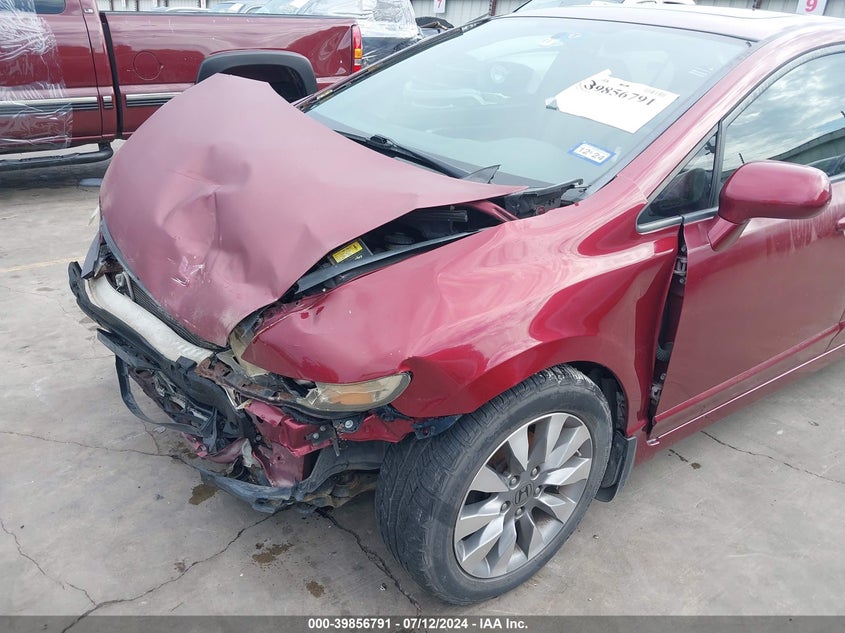 2010 Honda Civic Ex-L VIN: 19XFA1F96AE018711 Lot: 39856791