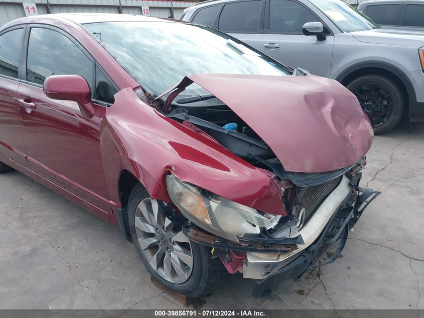 2010 Honda Civic Ex-L VIN: 19XFA1F96AE018711 Lot: 39856791