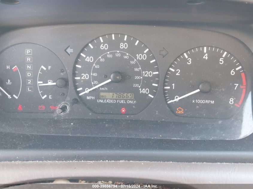 4T1BG22K3XU581121 | 1999 TOYOTA CAMRY