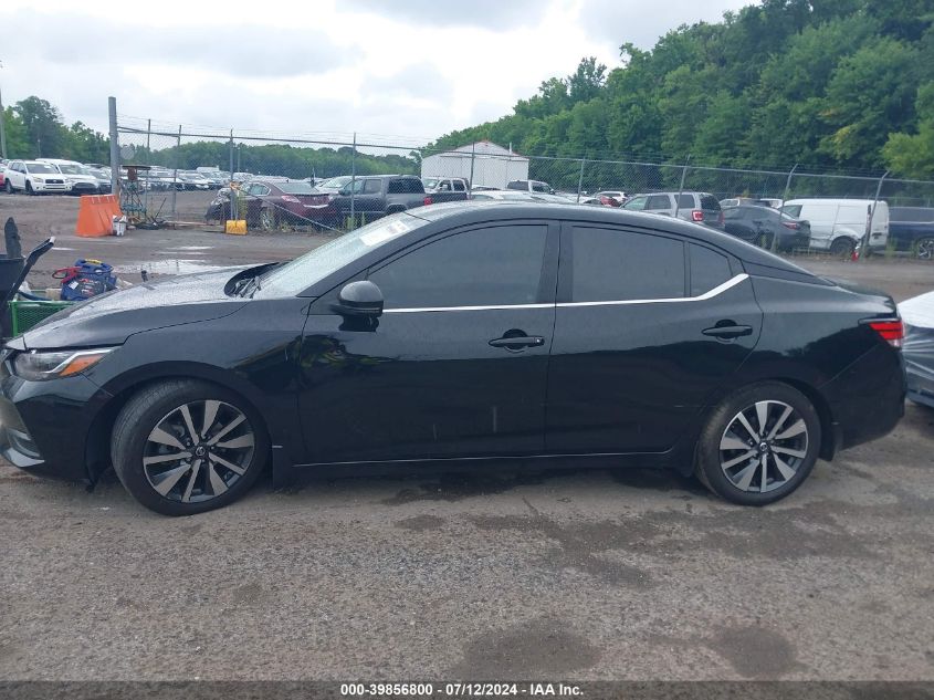 2020 Nissan Sentra Sv Xtronic Cvt VIN: 3N1AB8CV0LY223530 Lot: 39856800