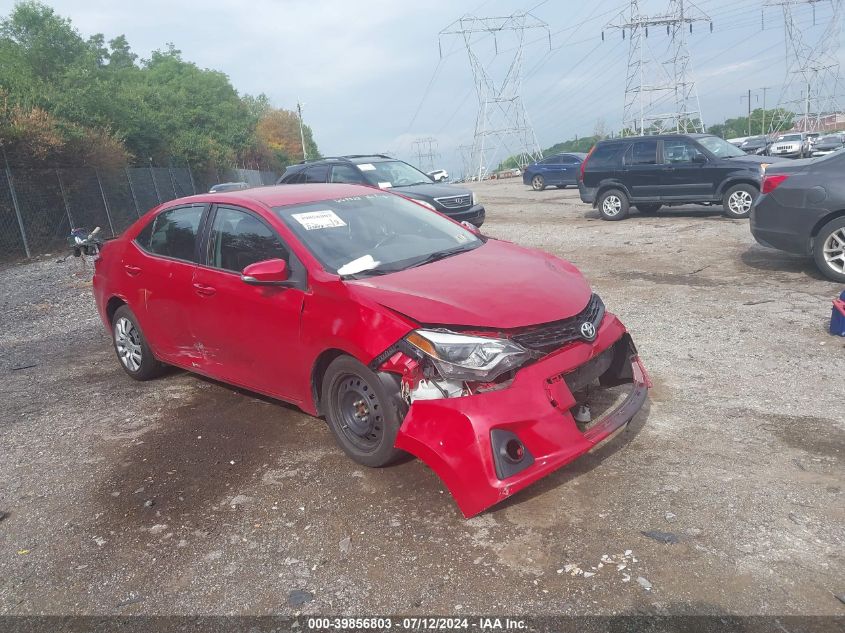 2016 Toyota Corolla S VIN: 2T1BURHE8GC669523 Lot: 39856803