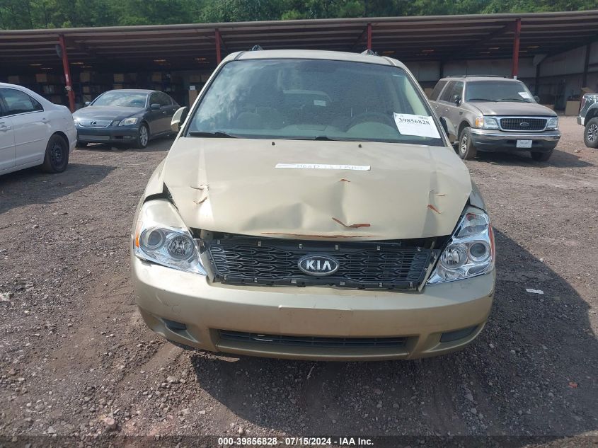 2011 Kia Sedona Lx VIN: KNDMG4C71B6372301 Lot: 39856828