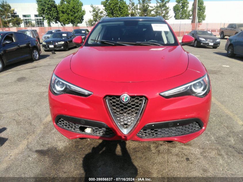 2018 Alfa Romeo Stelvio Ti Sport Awd VIN: ZASFAKNN2J7B92593 Lot: 39856837