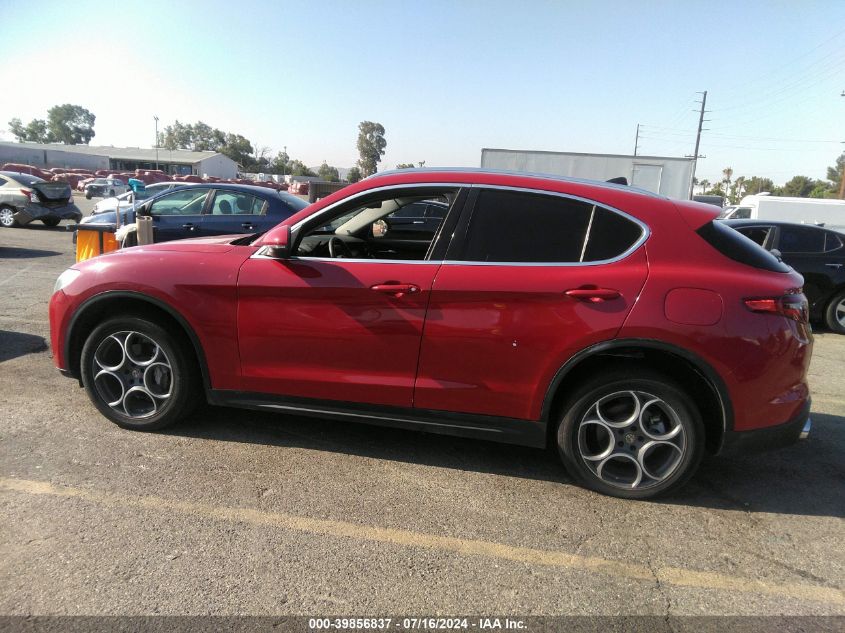 2018 Alfa Romeo Stelvio Ti Sport Awd VIN: ZASFAKNN2J7B92593 Lot: 39856837