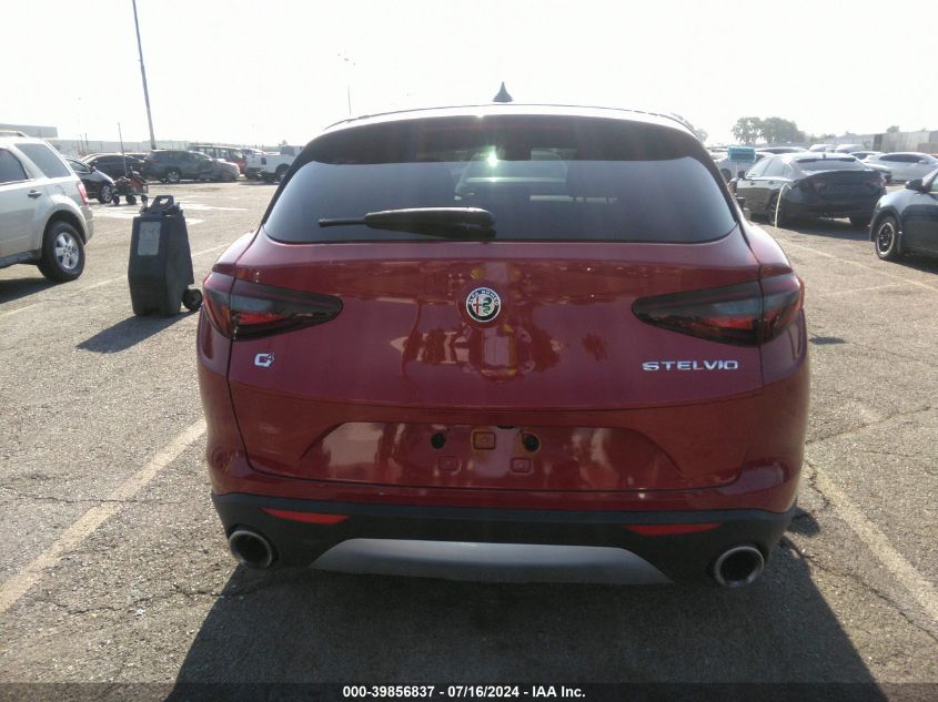 2018 Alfa Romeo Stelvio Ti Sport Awd VIN: ZASFAKNN2J7B92593 Lot: 39856837