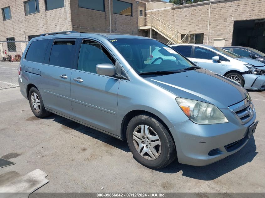 2007 Honda Odyssey Ex-L VIN: 5FNRL38717B116403 Lot: 39856842