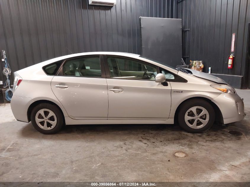 2012 Toyota Prius Two VIN: JTDKN3DU9C5435941 Lot: 39856864