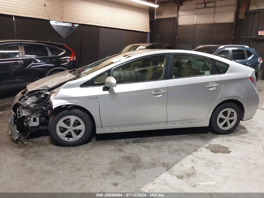 2012 Toyota Prius Two VIN: JTDKN3DU9C5435941 Lot: 39856864