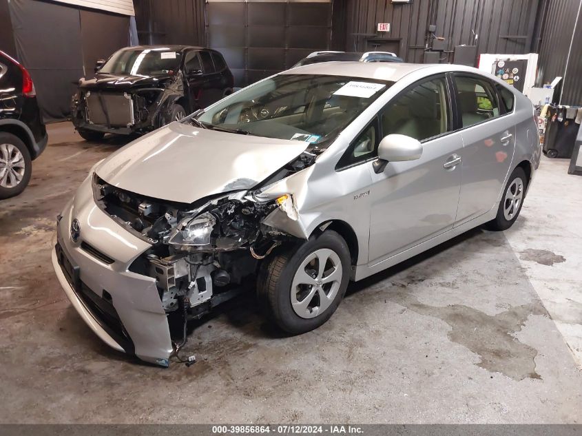 2012 Toyota Prius Two VIN: JTDKN3DU9C5435941 Lot: 39856864