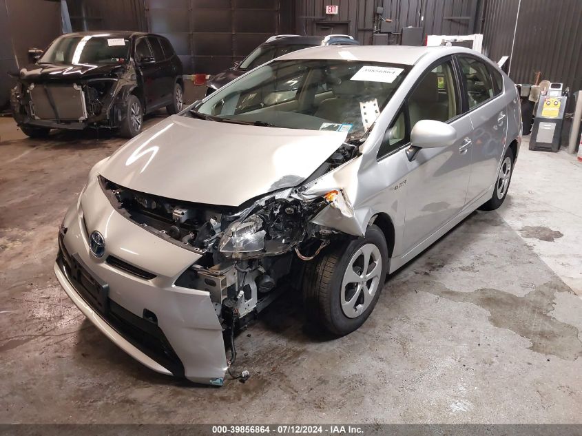 2012 Toyota Prius Two VIN: JTDKN3DU9C5435941 Lot: 39856864