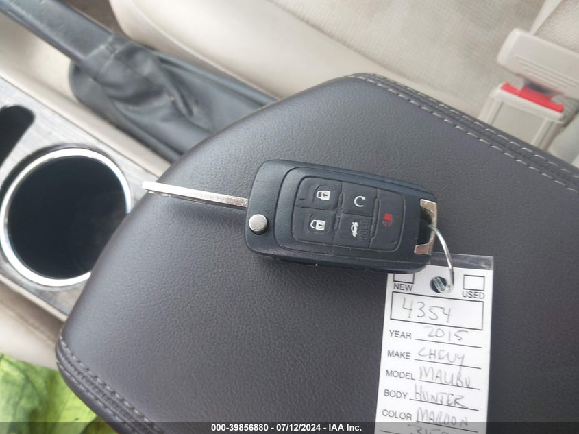 2015 Chevrolet Malibu 1Lt VIN: 1G11C5SL4FF315804 Lot: 39856880