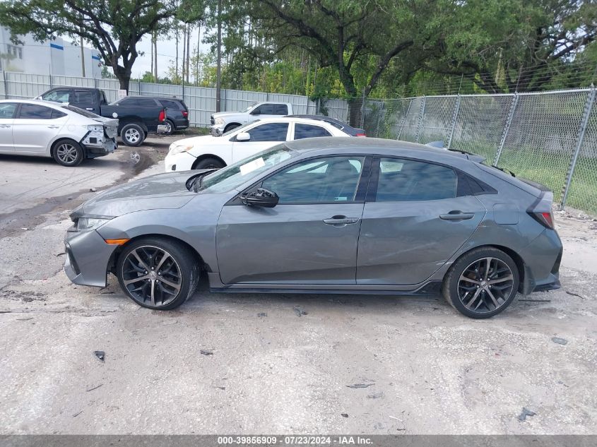 2020 Honda Civic Sport VIN: SHHFK7H41LU217212 Lot: 39856909