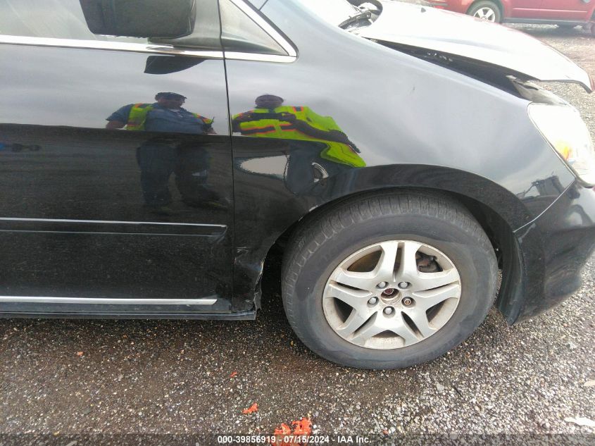 2007 Honda Odyssey Ex-L VIN: 5FNRL38707B127246 Lot: 39856919