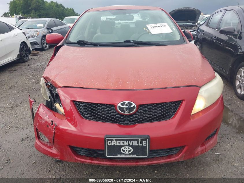 2009 Toyota Corolla Le VIN: JTDBL40E499070726 Lot: 39856928