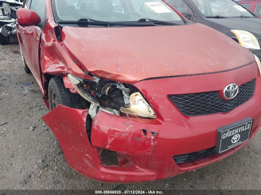 2009 Toyota Corolla Le VIN: JTDBL40E499070726 Lot: 39856928