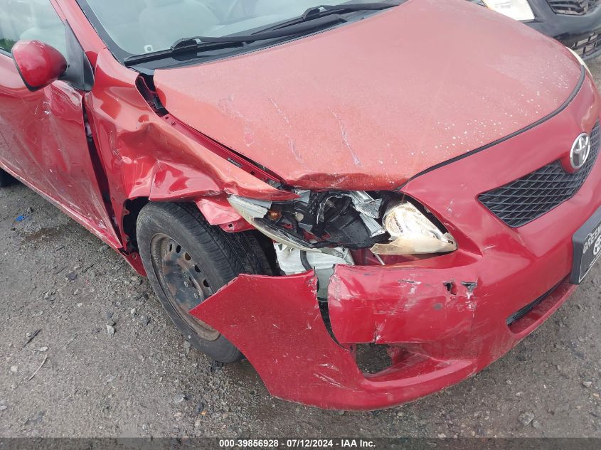 2009 Toyota Corolla Le VIN: JTDBL40E499070726 Lot: 39856928