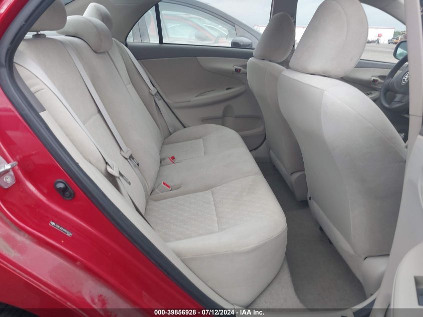 2009 Toyota Corolla Le VIN: JTDBL40E499070726 Lot: 39856928