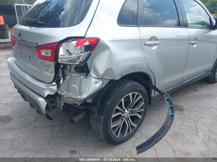 2018 Mitsubishi Outlander Sport 2.4 Se VIN: JA4AR3AW3JU012498 Lot: 39856941