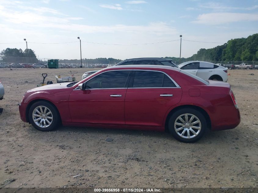 2013 Chrysler 300C VIN: 2C3CCAEG9DH621095 Lot: 39856958