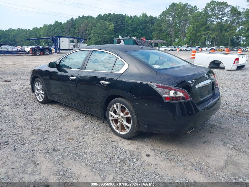 2012 Nissan Maxima 3.5 Sv VIN: 1N4AA5AP5CC834137 Lot: 39856960