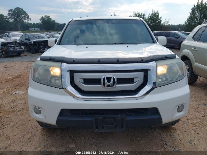 2010 Honda Pilot Ex-L VIN: 5FNYF3H54AB018555 Lot: 39856962