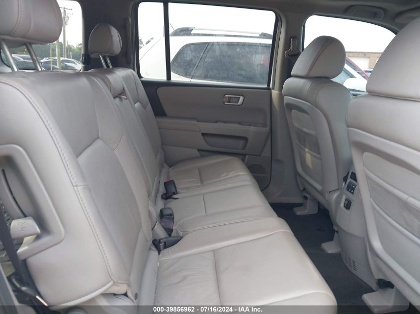 2010 Honda Pilot Ex-L VIN: 5FNYF3H54AB018555 Lot: 39856962