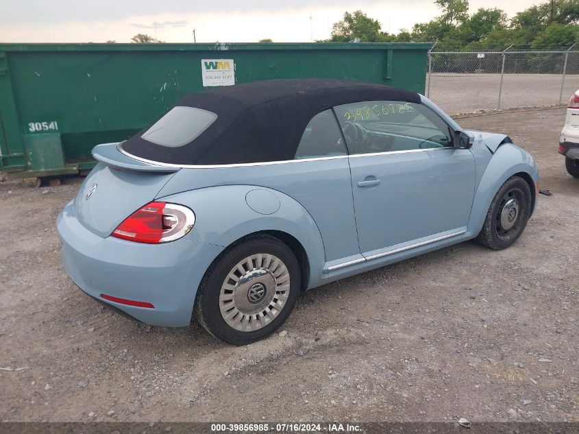 2013 Volkswagen Beetle VIN: 3VW5P7AT2DM824696 Lot: 39856985