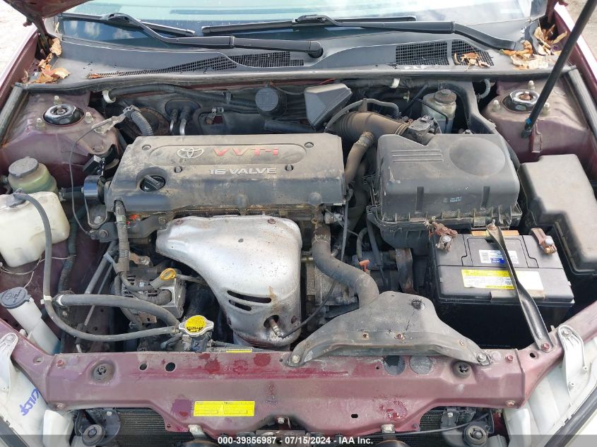 2003 Toyota Camry Le VIN: 4T1BE32K33U259889 Lot: 39856987